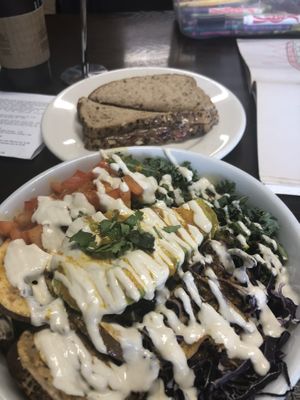 Prana bowl at Zest Kitchen in Rocklin