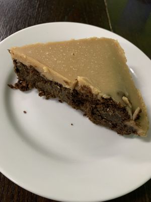 Salted caramel brownie  at Zest Kitchen in Rocklin