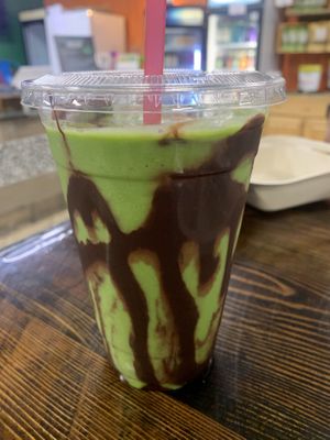 Shamrock shake   at Zest Kitchen in Rocklin