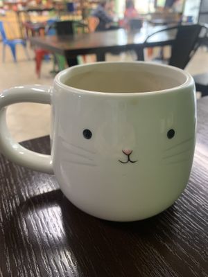 Vanilla caramel latte…so yummy and came in a cute mug! ☺️  at Zest Kitchen in Rocklin