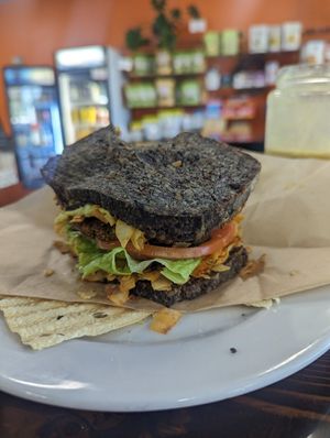 Chicken bacon ranch sandwich on Nutty Nourish bread at Zest Kitchen in Rocklin