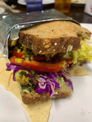 Seasonal Panini-sorry can't for the life of me remember which one it was at Zest Kitchen in Rocklin