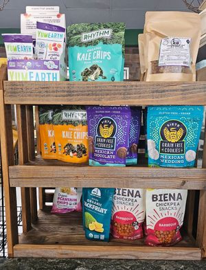 Cookies and kale chips at Zest Kitchen in Rocklin