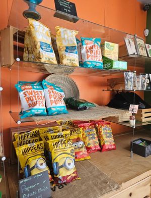 Hippeas, sweet potato puffs at Zest Kitchen in Rocklin