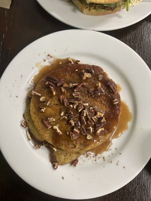 Toffee nut pumpkin pancake   at Zest Kitchen in Rocklin