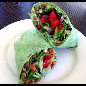 Chaka wrap   at Zest Kitchen in Rocklin