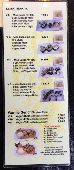 Rückseite at Wok and Roll in Bochum