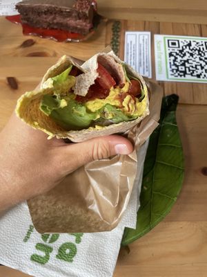   at Sara Green - Vegan Bistro in Bucharest