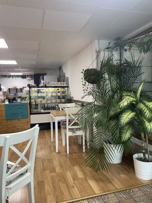 Nice, cute Bistro. The pulled jack burger is really great, but with really bad french fries( fried long time ago and warmed up in the mikrowawe). Prices are ok, Service is  nice  at Sara Green - Vegan Bistro in Bucharest