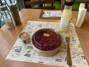   at Sara Green - Vegan Bistro in Bucharest