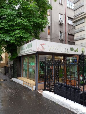 Exterior at Sara Green - Vegan Bistro in Bucharest