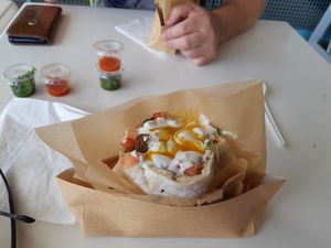 Falafels at Falafellicious in Smithfield