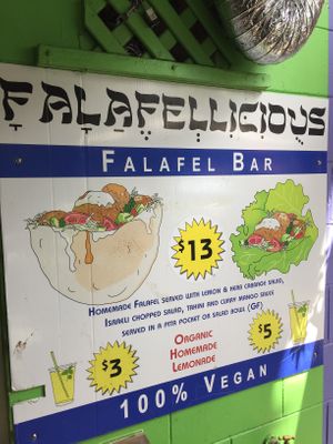 The bread is amazing especially when fresh out of the oven  at Falafellicious in Smithfield