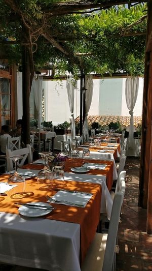 inside  at Lusitania in Alvor