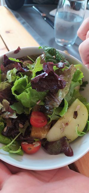 Insalata mista at Lusitania in Alvor