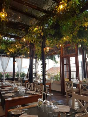 Lovely interior at Lusitania in Alvor