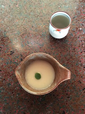 Potage soup (warm) at Shokudo Pace in Kamakura