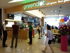 Shop front  at Greendot - Vivocity in Central Singapore