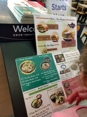 Menu at Greendot - Vivocity in Central Singapore