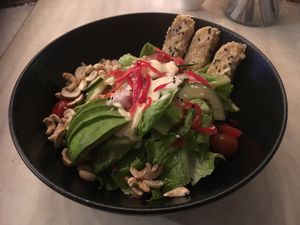 Pokey bowl  at Cafe Organic in Canggu