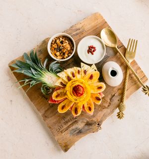 Fruit Salad at Cafe Organic in Canggu