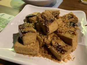 Vegan Crispy Tofu   at Time's Vege 时'素 in West Singapore