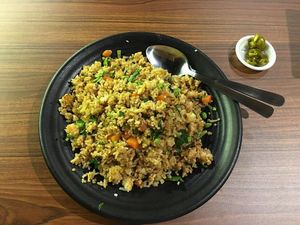  Sambal Petai fried rice without egg at Time's Vege 时'素 in West Singapore