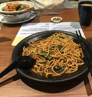 KL Hokkien Mee at Time's Vege 时'素 in West Singapore