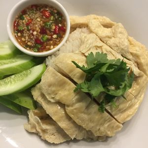 Hainanese Tofu Rice at House of Joy in Bangkok