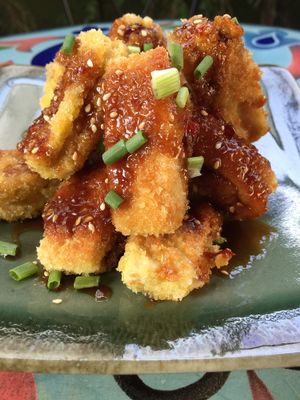 Sweet & Spicy Tofu at House of Joy in Bangkok