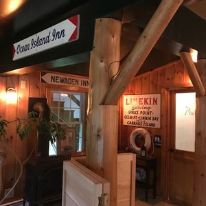 inside at Carriage House Restaurant in East Boothbay
