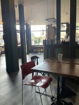 Bar at Harmonium in Edinburgh