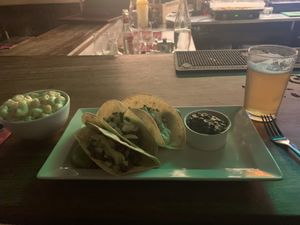 Tacos at Harmonium in Edinburgh