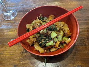 Noodles at Harmonium in Edinburgh