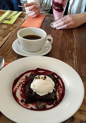 Chocolate dessert  at Harmonium in Edinburgh