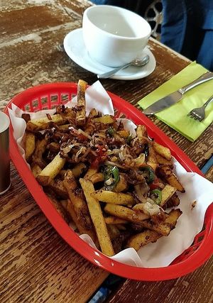 Fully Loaded Fries at Harmonium in Edinburgh