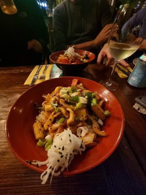 Szecuan fried rice at Harmonium in Edinburgh