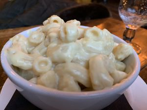 Mac’n’cheese  at Harmonium in Edinburgh