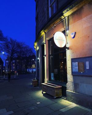 First trip to the East London Street bar having previously been to the one on Leith. This one is an easy walk from the St James Quarter shopping centre and Waverley Station. at Harmonium in Edinburgh