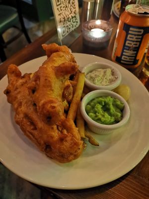 No-fish & Chips at Harmonium in Edinburgh