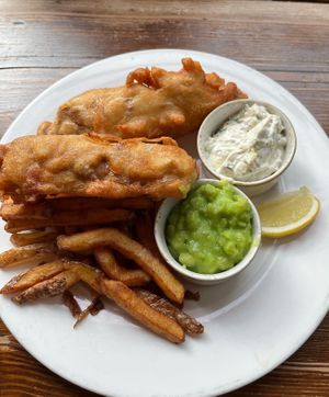 No-Fish and Chips  at Harmonium in Edinburgh