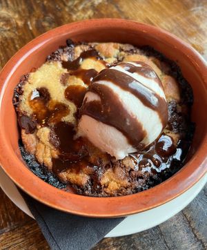 Baked Chocolate Cookie  at Harmonium in Edinburgh