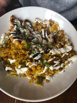 Chargrilled Scotch Bonnet Cauli Steak at Harmonium in Edinburgh