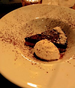 Chocolate Torte at Harmonium in Edinburgh