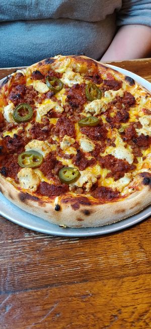 Pizza at Harmonium in Edinburgh