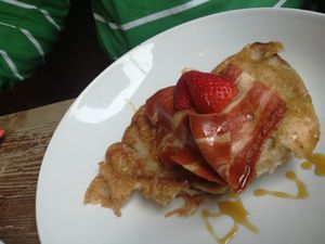 French toast. at Harmonium in Edinburgh