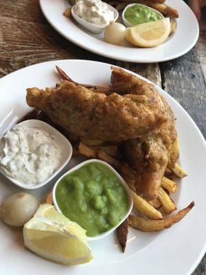 No-Fish and Chips at Harmonium in Edinburgh