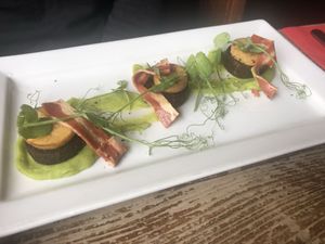 Oyster mushrooms at Harmonium in Edinburgh