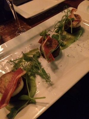 King Oysters  at Harmonium in Edinburgh