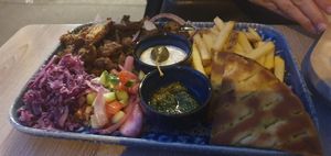 Gyros at Happy Bean in Prague